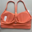 Lululemon Flow Y Bra Nulu Light Support Coral Kiss Size 4 Photo 1