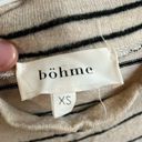 Bohme Lightweight striped mock neck sweater Photo 5