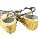 Ralph Lauren Lauren  Corala Espadrille Rhinestone Wedge Sandals Size 7 Photo 4