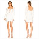 Michael Costello  x REVOLVE Racquel Mini Dress in Ivory Small Photo 1