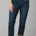 prAna NWT  Buxton Deep Blue Wash Denim Boyfriend Women 6 Organic Cotton Jeans Photo 0