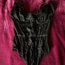 One Piece Black Lace Mesh  Lingerie Photo 3