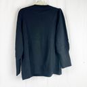 Hill House  Sylvia Silvia Black Knit Puff Sleeve Sweater Wool Large Photo 2