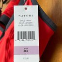 Natori  Wire-Free Firm Control Sports Bra in Tiger Lily Size 38D Photo 8