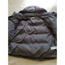 Good American  Winter Iridescent Chrome Gray Puffer Jacket w/Hood Size XL Photo 9