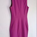 Trina Turk  Cerritos Fuchsia Purple Pink Fitted Sheath Dress Size 2 Photo 4