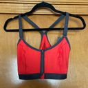 Natori  Wire-Free Firm Control Sports Bra in Tiger Lily Size 38D Photo 1