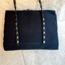 Salvatore Ferragamo  Black Nylon Vala Chain Shoulder Bag Photo 5