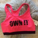 Danskin Sports Bra Performance Neon Pink New Womens M Core Photo 0