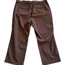 Dockers NWT  Cargo Pants 22W Short Straight High Waist Belted Brown Casual Cotton Photo 1