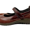 Bordeaux Naot Kirei New Suede Leather Comfort Mary Janes  Burgundy  Size 39 Photo 1