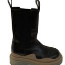 Bottega Veneta  Tire Chelsea Black Translucent Sole Boots Photo 4