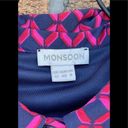 Monsoon  Gabby Geo Print Shirt Dress size 8 Photo 6