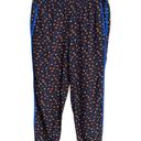 Madewell Prairie Posies Track Trousers In Prairie Floral True Black Photo 3