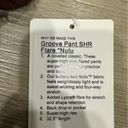 Lululemon Nwt   Groove SHR Flare  Pant Nulu size 12 Photo 3