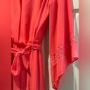 A Byer NWT A. BYER CORAL PINK LONG SLEEVE DRESS SIZE LG Photo 2