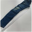 Twisted 6397 Jeans Womens 27 Blue Denim Dark Dirty  Seams Skinny High Rise Cotton Photo 8