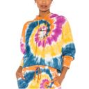 Daydreamer  X REVOLVE Double Trouble Tie Dye Shrunken Hoodie Photo 1