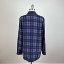 Equipment  Signature slim-fit silk shirt in Purple Plaid Photo 5