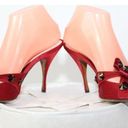 Moschino MOSHINO ladies red heels size 39 Photo 5