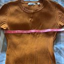 A.L.C. Rust/orange bodycon dress size L Photo 5