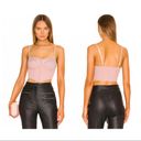 Revolve More To Come  Breanna Bustier Top Blush NWT Photo 7