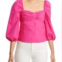 Kappa NWT Pinko  Puff Pink Sleeve Blouse Photo 0