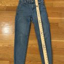 American Eagle  outfitters distressed curvy hi-rise jegging size 4 short . Photo 7