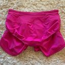 Lululemon Sonic Pink Speed Up Mid-Rise Lined Short 4" Photo 4