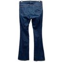 Kimes Ranch  Chloe Blue Dark Wash Mid Rise Flare Cotton Jeans Women’s Size 16 Photo 3