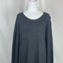 Madewell  Gray Merino Wool Alpaca Blend Sweater Dress Size L Photo 2