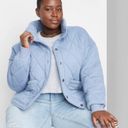 Target Light Blue Trendy Quilt Jacket Photo 2