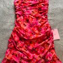 Hello Molly Pink Floral Mini Dress, Size Small Photo 4