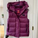 Nike  uptown 550 puffer vest purple size s Photo 0