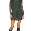 Tularosa  Dress Leeann Lace Long Sleeve in Forest Green XSmall Photo 0