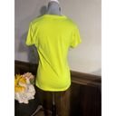 FILA Neon yellow  V-neck shirt Photo 4