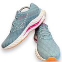 Mizuno  Wave Inspire 19 Running Shoes Blue Women's Size 11 Wide D Photo 4