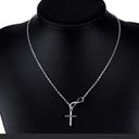 infinity Cross  Necklace Photo 1