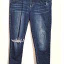 Dear John  Joyrich Comfort Skinny Raw Hem Distressed Jeans Central Wash 28 Photo 0