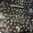 Tommy Hilfiger  Black & White Polka Dot Packable Puffer Vest XS Photo 7