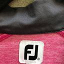 FootJoy  Womens Performance Pullover 1/2 Zip Pink Heather Golf Long Sleeve Small Photo 5