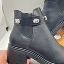 Madden Girl Hollys Black Rhinestone Ankle Boots Photo 5