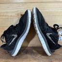 Nike  Free 4.0 Women's Size 7.5 Running Shoes Black White Breathable Mesh Photo 5