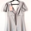 BHLDN Sachin & Babi Shelley Satin Midi Dress in Gray Photo 7