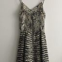 Parker  100% Silk Strappy Sheath Dress Lined A Line V Neck Womens Size‎ S Photo 4