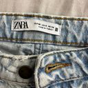 ZARA High Waisted Denim Shorts Photo 3