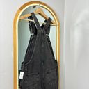 Gap washed black straight leg overalls Photo 7