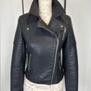 American Eagle  Faux Leather Motorcycle Jacket Photo 1