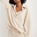 Aerie Cozy Up Oversized Waffle Quarter Zip Photo 2