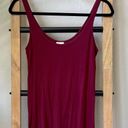 Full Tilt Essentials Pac Sun Burgundy Scoop Neck Basic Tank Top Photo 0